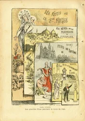Le Pelerin』に掲載されたAchille Lemot（1846-1909）のイラスト