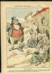 Le Pelerin』に掲載されたAchille Lemot（1846-1909）のイラスト