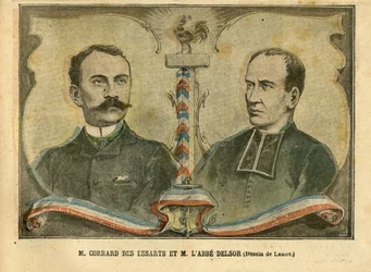 Achille Lemot (1846-1909)のイラスト（Le Pelerin, 24/01/04） - M. Corrard des essarts and M. L