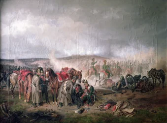 1812年、1862年のボロジノの戦いでのサインハイム伯爵の死
