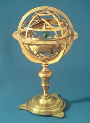 プトレマイオス朝のシステムで作られた軍の球体、ローマ、1648（真鍮）（259557も参照）