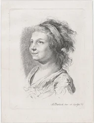 マリア・アンナ・シャウバッハの肖像、1785年。