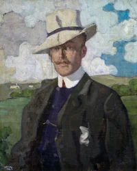 フランスの作曲家エミール・デスポルテの肖像