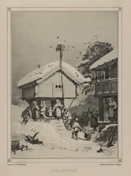 図版は「Norge fremstillet i Tegninger av Asbjørnsen, P.Chr. og utgitt av Chr.Tønsberg」（no, 1848）から引用したものです。