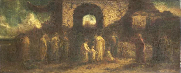 キリストは子供たちを祝福する
