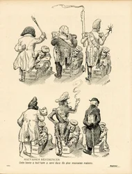 The Butter Plate, number 123, Satirical in Colour