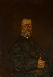 ムッシュ・ルーランの肖像、c。 1875年。