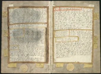 Adriaen CoenenのVisboeck - KB 78 E 54 - フォリオ150v（左）と151r（右）。