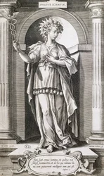 Alegoria das Ciências, de Adriaen Collaert (ca 1560-1618).