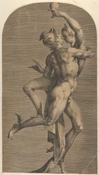 マーキュリー アブダクティング プシュケ、ca. 1621年。