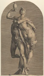 マーキュリー アブダクティング プシュケ、ca. 1622年。