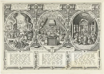 ウェット ヴァン デ ナチュール、ウェット ヴァン モゼス、エヴァンジェリー 自然の法則の下での犠牲、モーセの法則の下での犠牲、福音の法則の下での犠牲 (オブジェクトのタイトル)