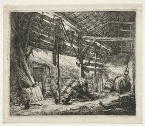 納屋、1647年。