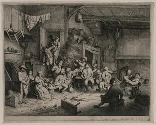 インのダンス、1652年。