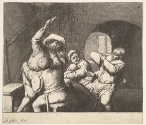 ナイフ・スラスト、1610-85。