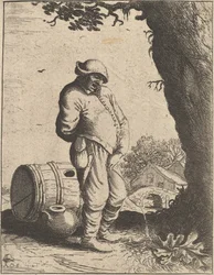 放尿男、1610-85。