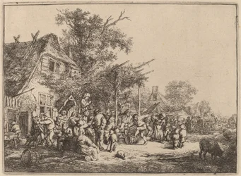 トレリスの下で踊る