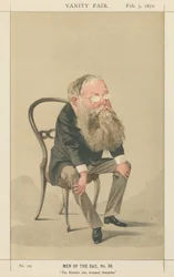 O romancista que inventou Sensation, Wilkie Collins (série Vanity Fair)