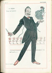 Fantasio, : Metiers, Fashion - Tailor Couturier, Paquin, 06/15/1907 (carving)