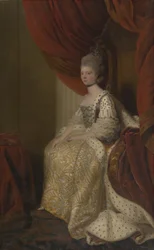 シャーロット・ソフィア・オブ・メクレンブルク＝シュトレリッツ（1744-1818）、ジョージ3世の妃