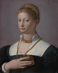 女性の肖像、c。 1550。