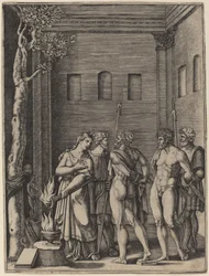 兄を認めるイフィゲニア