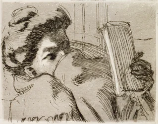 読書をする女性 - 『La Lecture』