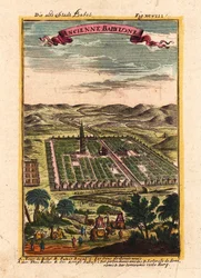 1719年のバベルの旧市街