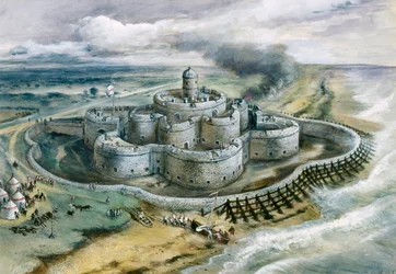 ディール城、1540年、1960年代