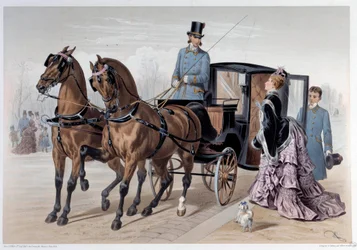 アルバート・アダム（1833-？）によるプリント 1874年 パリ、カルナヴァレ美術館