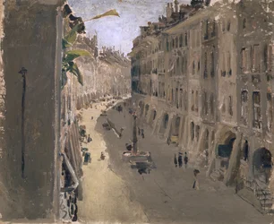 ベルンのGerechtigkeitsgasse、c.1880-90