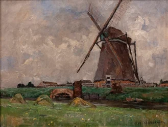 オランダで、1892年頃（キャンバスに油彩）