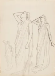 アルケスティス役アイノ・アクテ、3つのスケッチ