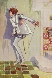 Shakespeare: Twelfth Night (color litho)