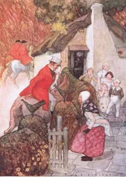 彼女がジョン卿を見たとき、彼女はThe Water Babies pub.by Humphrey Milford Oxford University Pressから、1930年頃（カラーリソ）