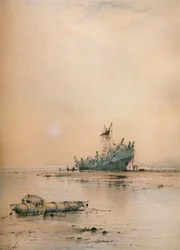 リーでの干潮、c1899