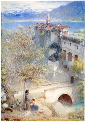「ロカルノ、マッジョーレ湖」、1905