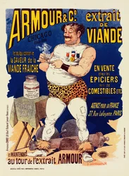 Armor & Co. 肉エキス、1891 年。