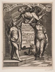 ティテルブラッド ティル シモン パウリ、「Quadripartitum Botanicum」、1667 年
