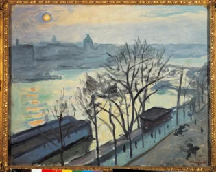 パリの太陽。ケ・デュ・ルーヴル