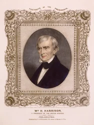 ウィリアムヘンリーハリソン米国大統領、1846年（リトグラフ）