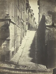 Rue des Grands Carmes、Rue Ste からの眺め。 マーサ、1862年。