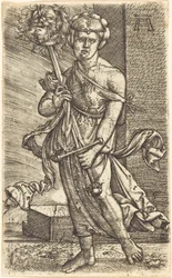 ホロフェルネスの首を持つジュディス