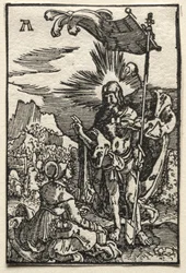 人の堕落と贖い：聖マリア・マグダーレンに現れたキリストc。 1515。