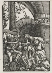 人の堕落と贖い：いばらで冠されたキリスト、c。 1515。