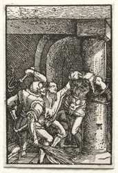 人の堕落と贖い：キリストの鞭打ち、c。 1515。