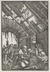 人間の堕落と贖い：賢者の崇拝、c。 1515。