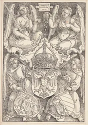 帝国の紋章とニュルンベルク市