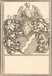 Michael Behaim の紋章、おそらく c. 1520年。