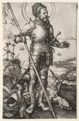 セントジョージオンフット、c。 1504-1505。